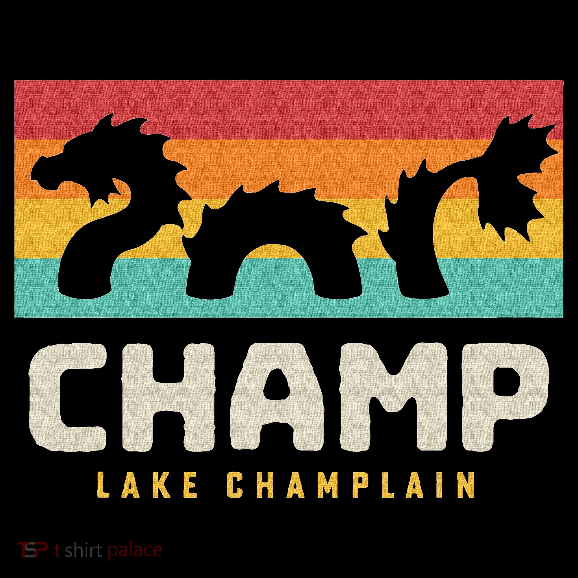 Champ Lake Champlain Monster American Folklore Kids Sweatshirt
