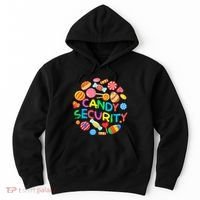 Candy Land Costumes Candy Security Candy Crew Hoodie thumb 0