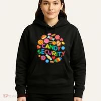 Candy Land Costumes Candy Security Candy Crew Hoodie thumb 5