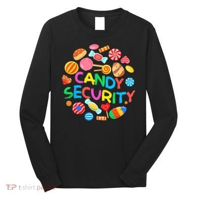 Candy Land Costumes Candy Security Candy Crew Long Sleeve Shirt
