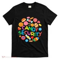 Candy Land Costumes Candy Security Candy Crew T-Shirt thumb 0