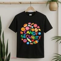Candy Land Costumes Candy Security Candy Crew T-Shirt thumb 2