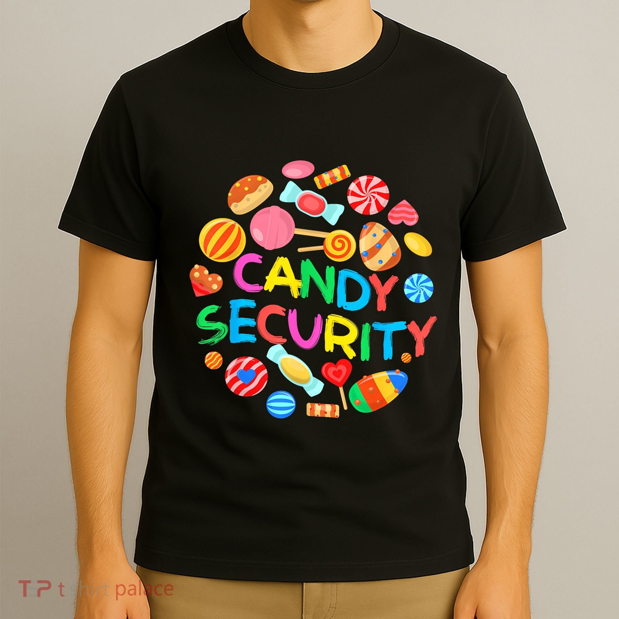 Candy Land Costumes Candy Security Candy Crew T-Shirt