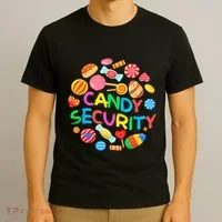 Candy Land Costumes Candy Security Candy Crew T-Shirt thumb 3