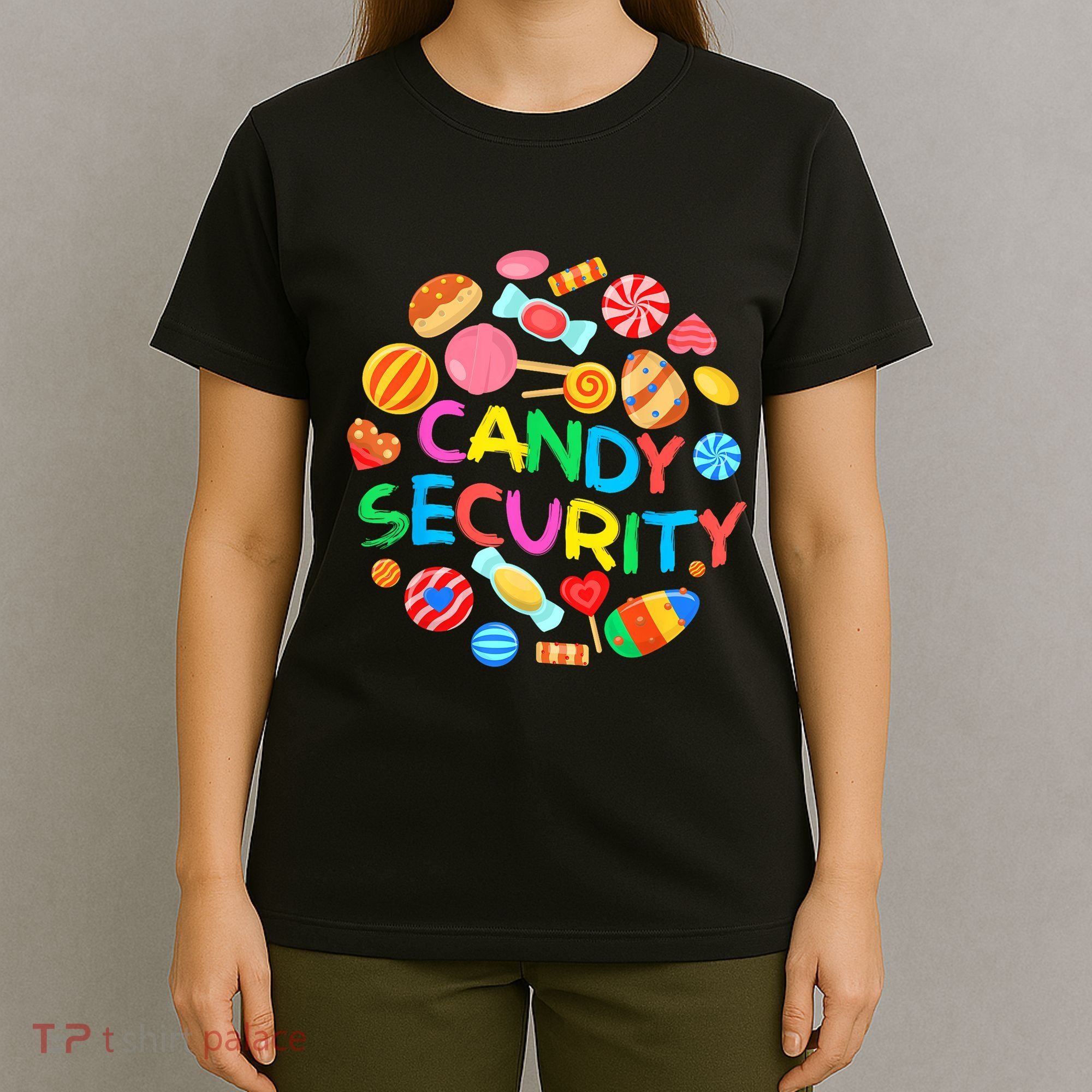 Candy Land Costumes Candy Security Candy Crew T-Shirt