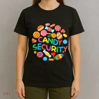 Candy Land Costumes Candy Security Candy Crew T-Shirt thumb 4