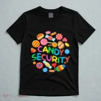 Candy Land Costumes Candy Security Candy Crew T-Shirt thumb 5