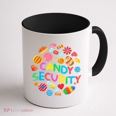 Candy Land Costumes Candy Security Candy Crew Coffee Mug back