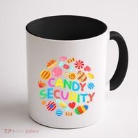 Candy Land Costumes Candy Security Candy Crew Coffee Mug thumb 1