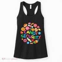 Candy Land Costumes Candy Security Candy Crew Women's Tank Top thumb 0
