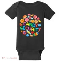 Candy Land Costumes Candy Security Candy Crew Baby Bodysuit thumb 0