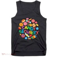 Candy Land Costumes Candy Security Candy Crew Tank Top thumb 0