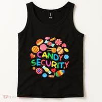Candy Land Costumes Candy Security Candy Crew Tank Top thumb 2