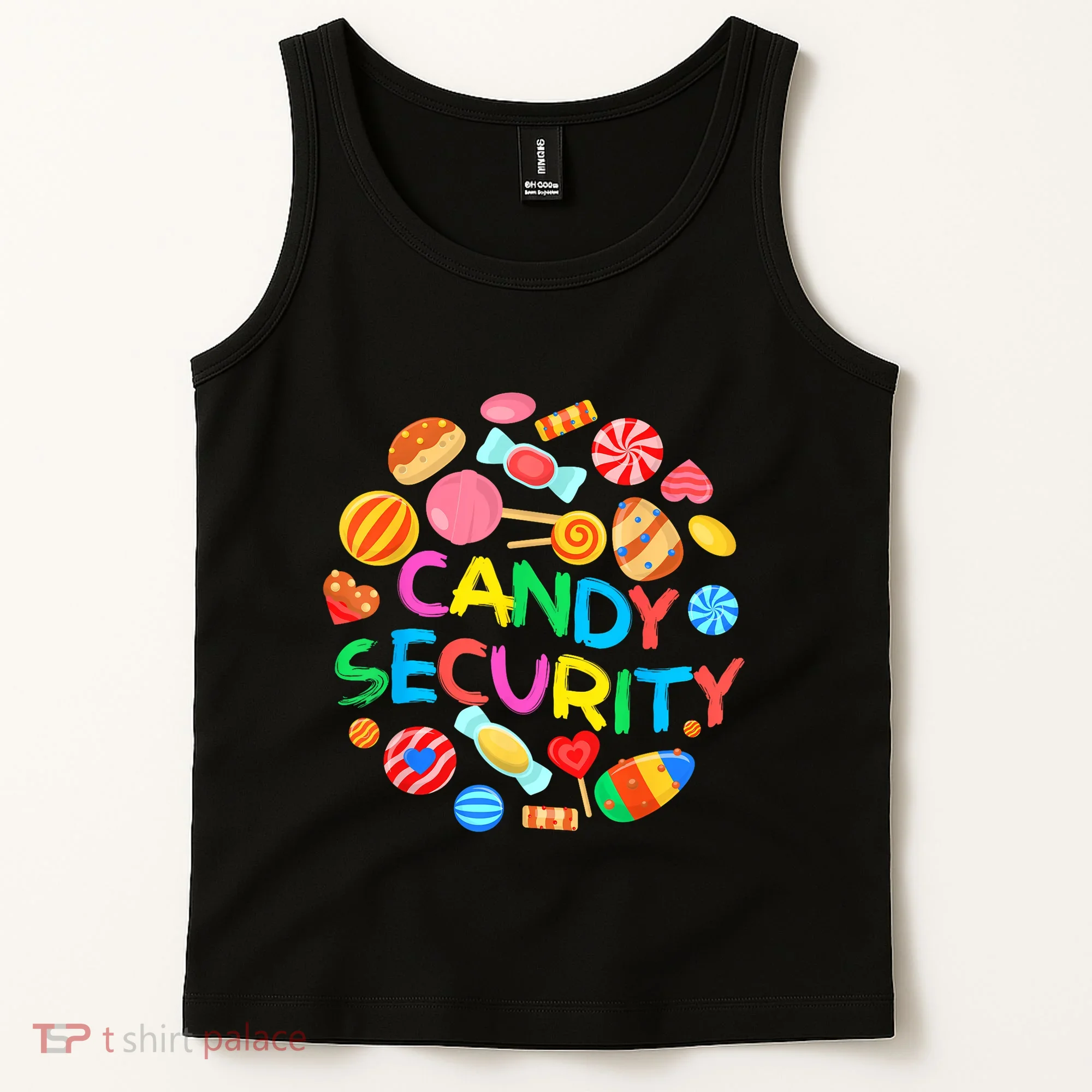 Candy Land Costumes Candy Security Candy Crew Tank Top