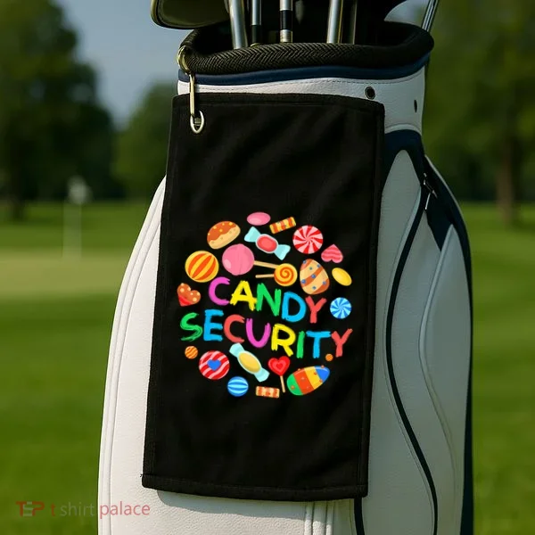 Candy Land Costumes Candy Security Candy Crew Golf Towel