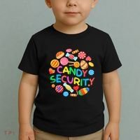 Candy Land Costumes Candy Security Candy Crew Toddler T-Shirt thumb 2