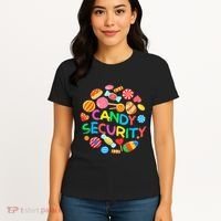 Candy Land Costumes Candy Security Candy Crew Women's T-Shirt thumb 4