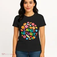 Candy Land Costumes Candy Security Candy Crew Women's T-Shirt thumb 4
