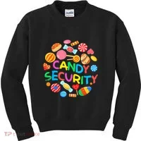Candy Land Costumes Candy Security Candy Crew Kids Sweatshirt thumb 0