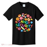 Candy Land Costumes Candy Security Candy Crew Kids T-Shirt thumb 0