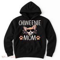 Chiweenie Love Cool Chihuahua Cute Dog Mom Owner Lover Hoodie thumb 0