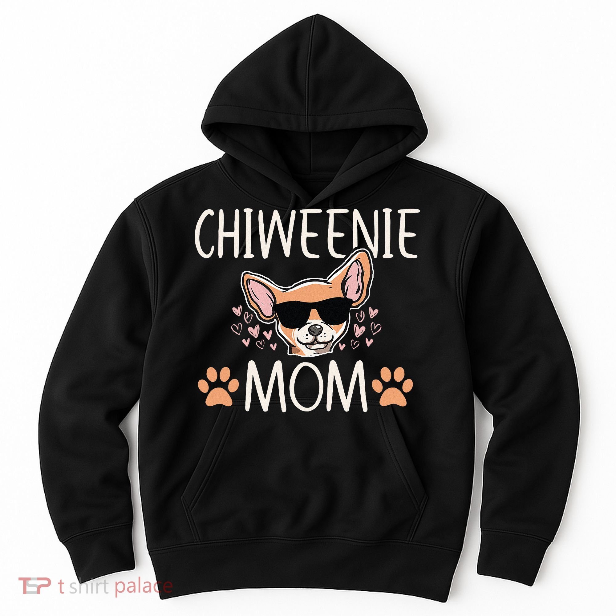 Chiweenie Love Cool Chihuahua Cute Dog Mom Owner Lover Hoodie