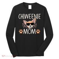 Chiweenie Love Cool Chihuahua Cute Dog Mom Owner Lover Long Sleeve Shirt thumb 0