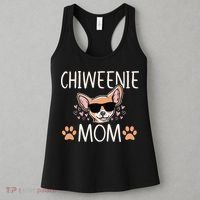 Chiweenie Love Cool Chihuahua Cute Dog Mom Owner Lover Women's Tank Top thumb 3