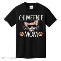 Chiweenie Love Cool Chihuahua Cute Dog Mom Owner Lover Kids T-Shirt thumb 0