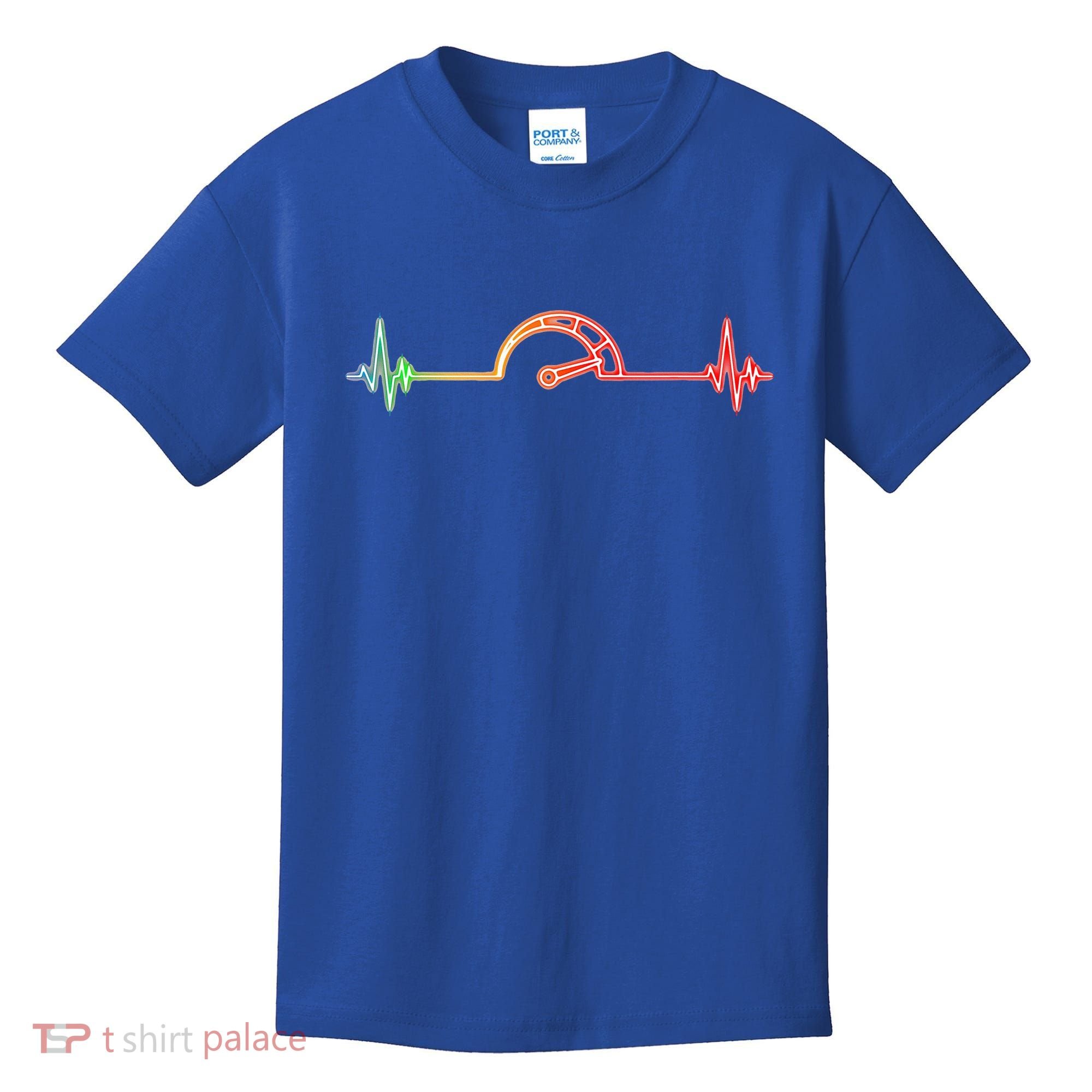 Car Lover Car Racing Speedometer Car Enthusiast Kids T-Shirt