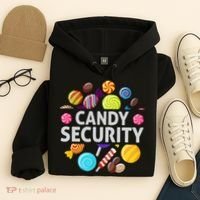 candy land costumes adult candy land candy security Hoodie thumb 4