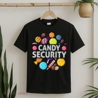 candy land costumes adult candy land candy security T-Shirt thumb 2