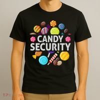 candy land costumes adult candy land candy security T-Shirt thumb 3