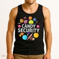 candy land costumes adult candy land candy security Tank Top thumb 3