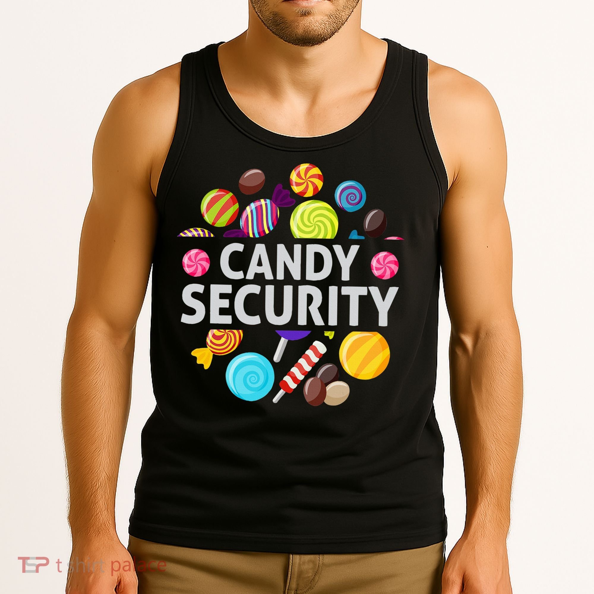 candy land costumes adult candy land candy security Tank Top