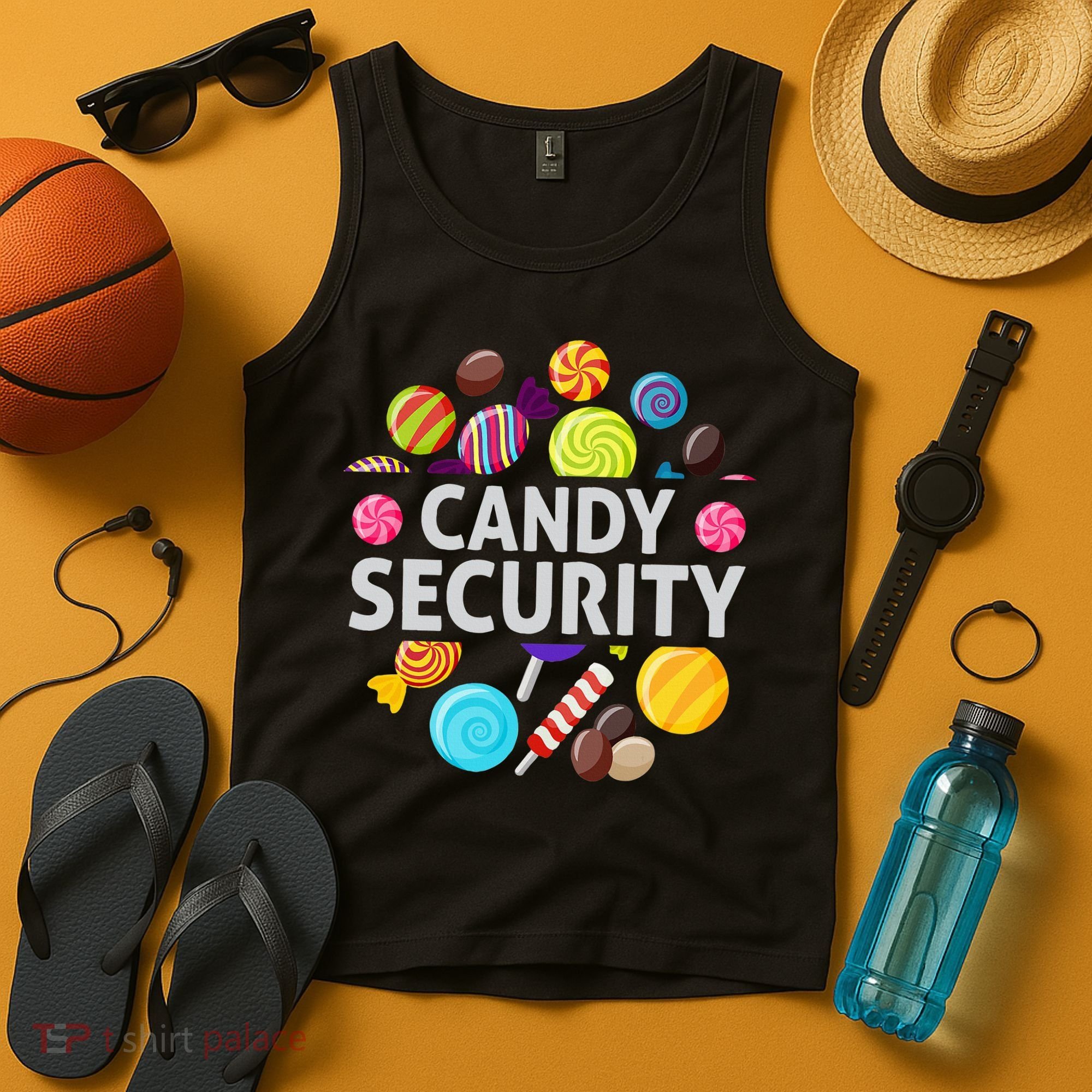 candy land costumes adult candy land candy security Tank Top