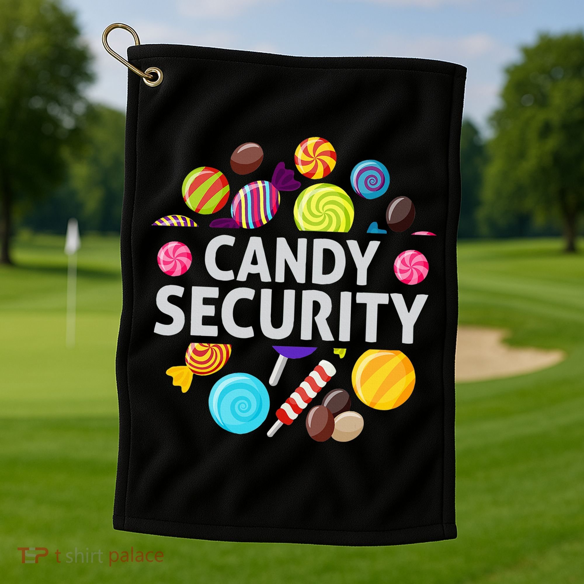 candy land costumes adult candy land candy security Golf Towel