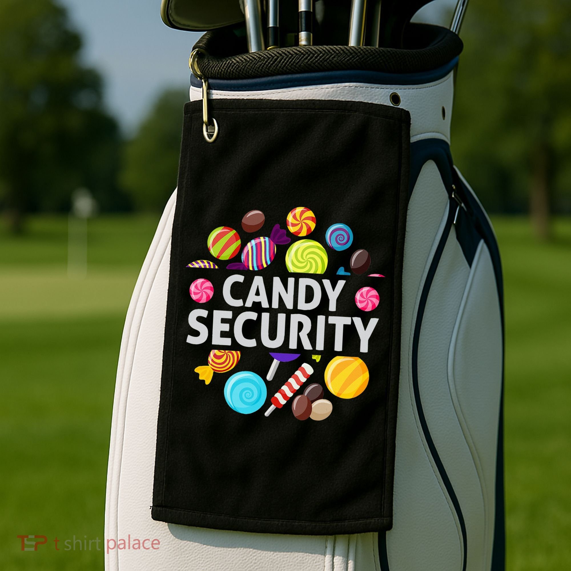 candy land costumes adult candy land candy security Golf Towel