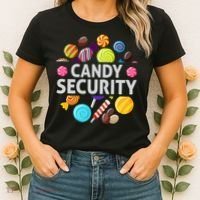 candy land costumes adult candy land candy security Women's T-Shirt thumb 2