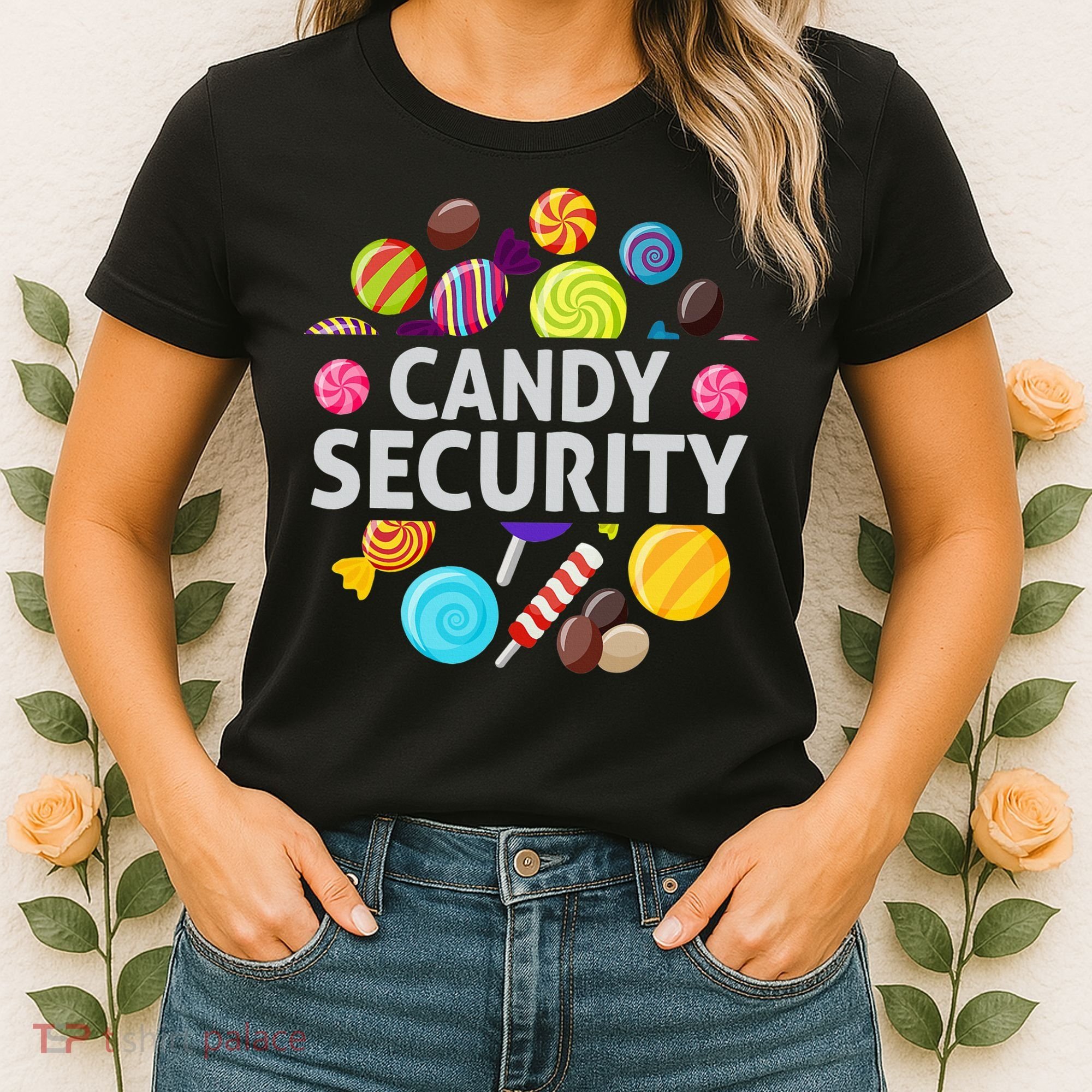 candy land costumes adult candy land candy security Women's T-Shirt