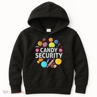 candy land costumes adult candy land candy security Kids Hoodie thumb 0