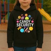 candy land costumes adult candy land candy security Kids Hoodie thumb 3
