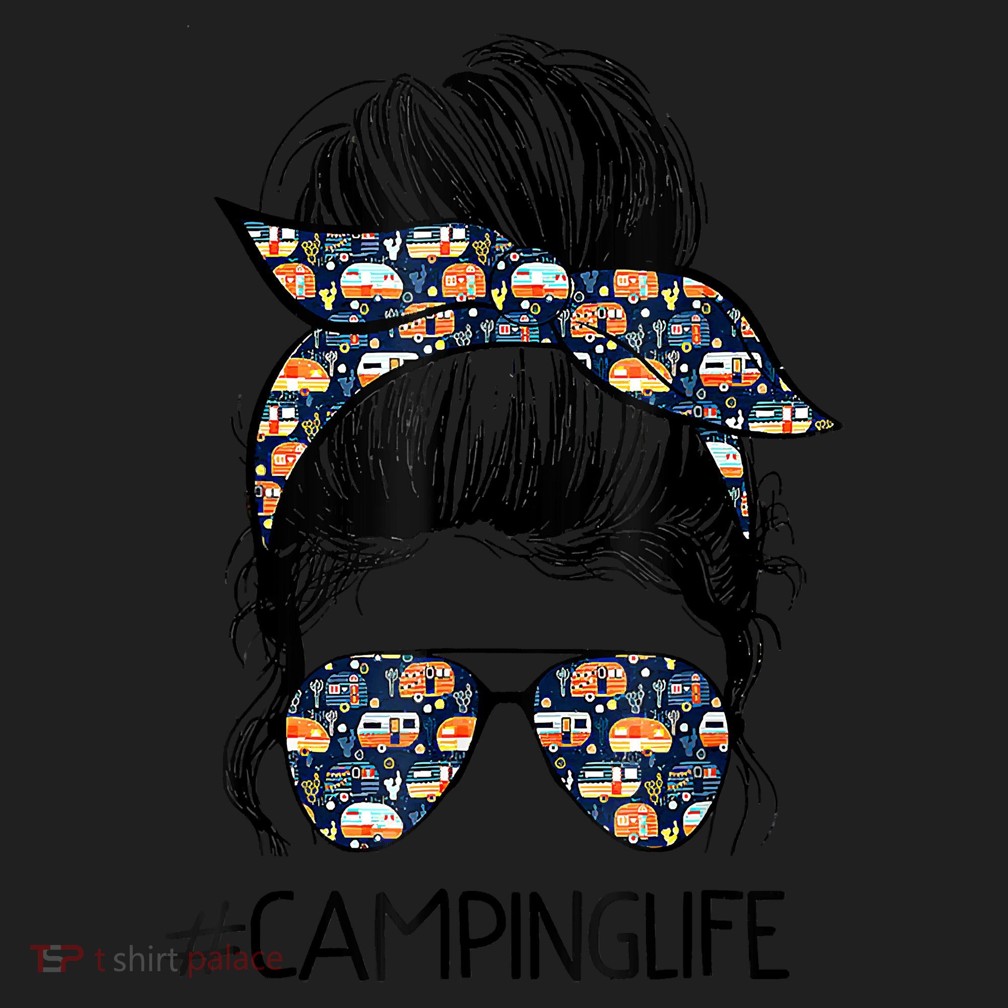 Camping Life Camping Lover Girl Outside Women's Sweatshirt