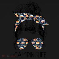 Camping Life Camping Lover Girl Outside Toddler Hoodie thumb 2