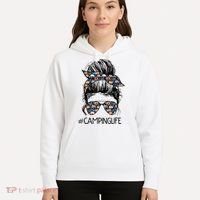 Camping Life Camping Lover Girl Outside Hoodie thumb 5
