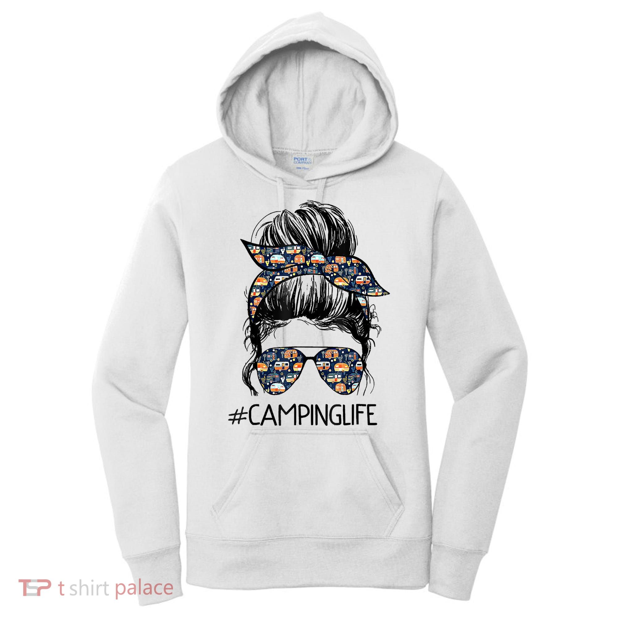 Camping Life Camping Lover Girl Outside Women's Hoodie