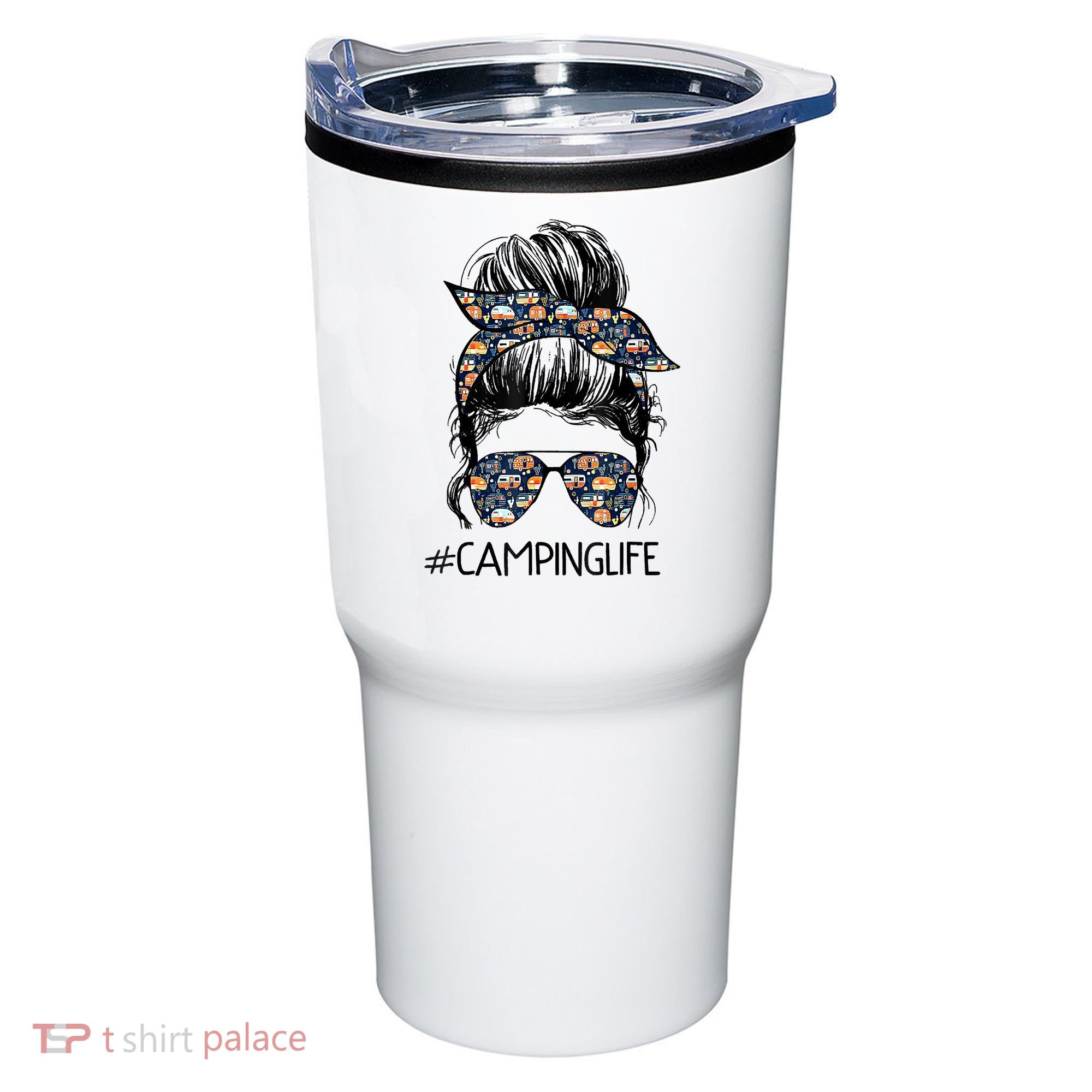 Camping Life Camping Lover Girl Outside Tumbler