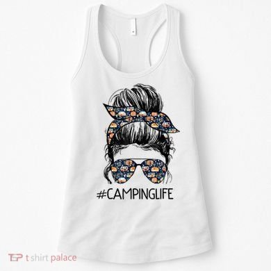 Camping Life Camping Lover Girl Outside Women's Tank Top