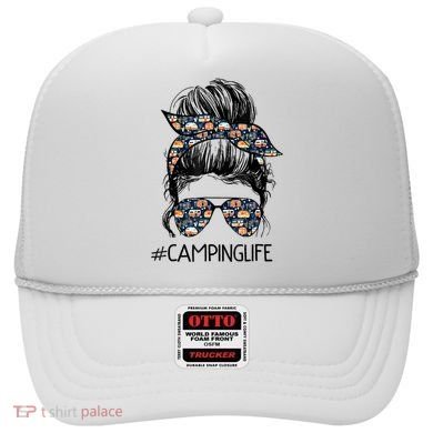 Camping Life Camping Lover Girl Outside Hat