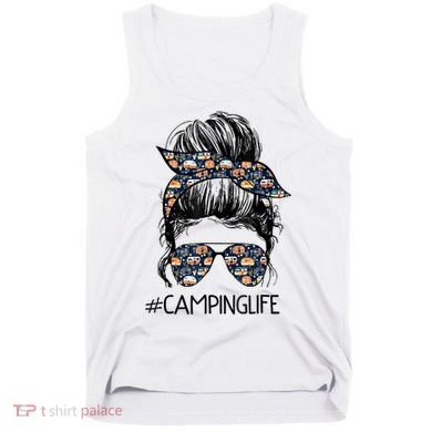 Camping Life Camping Lover Girl Outside Tank Top